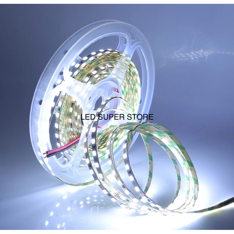 LED Flexible Strip 2835 600LED Superbright 12v Putih | Warmwhite | Icy White - 5 Meter