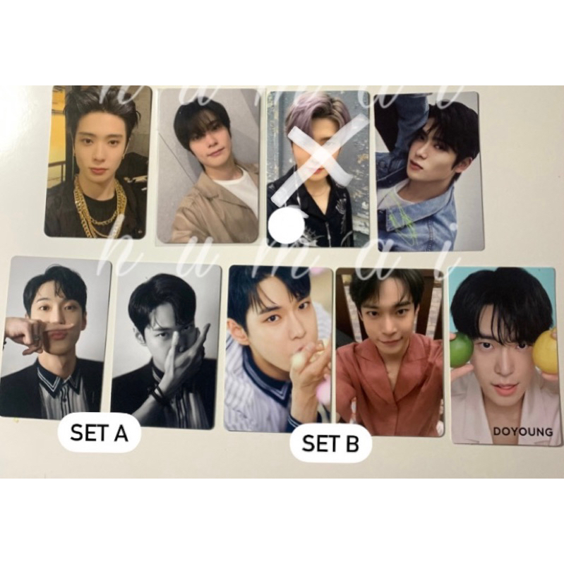 JAEHYUN DOYOUNG NCT 127 PHOTOCARD OFFICIAL ALBUM MD MERCHANDISE DICON NATREP NATURE REPUBLIC DENIM M