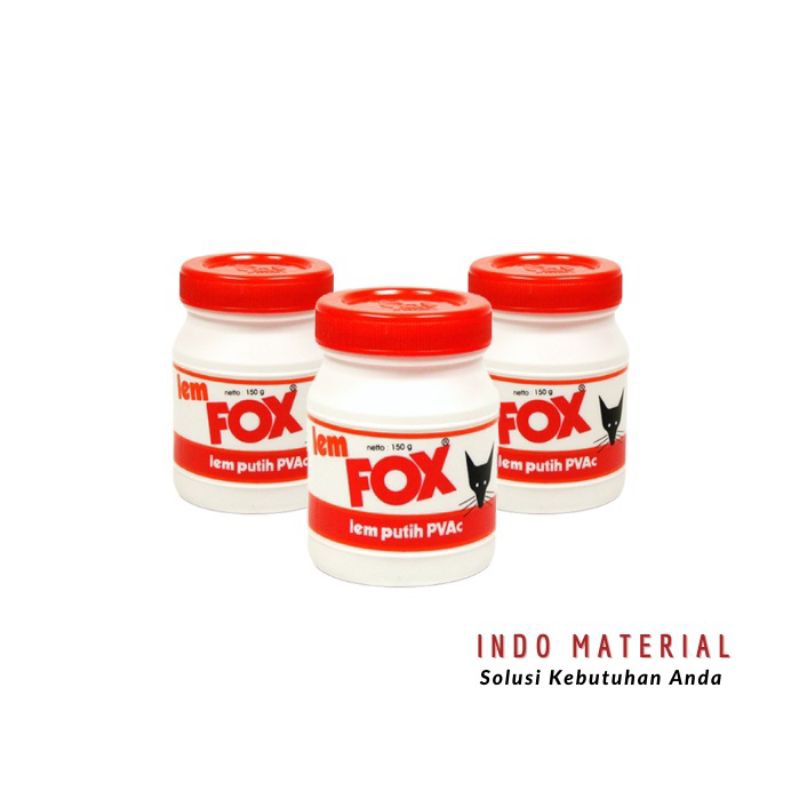 

Star Lem Fox PVAc Botol 150 gr | Lem Putih SerbaGuna Terbaik