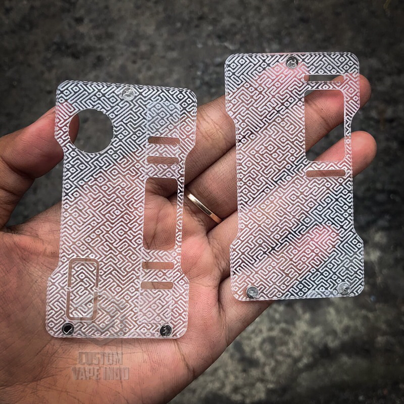 Panel Backdoor Dotaio v2 OUTER Panel Acrylic Motif Coak Pattern