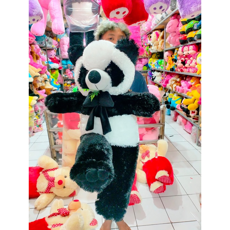 Boneka Panda Rumput Extra Large Label SNI