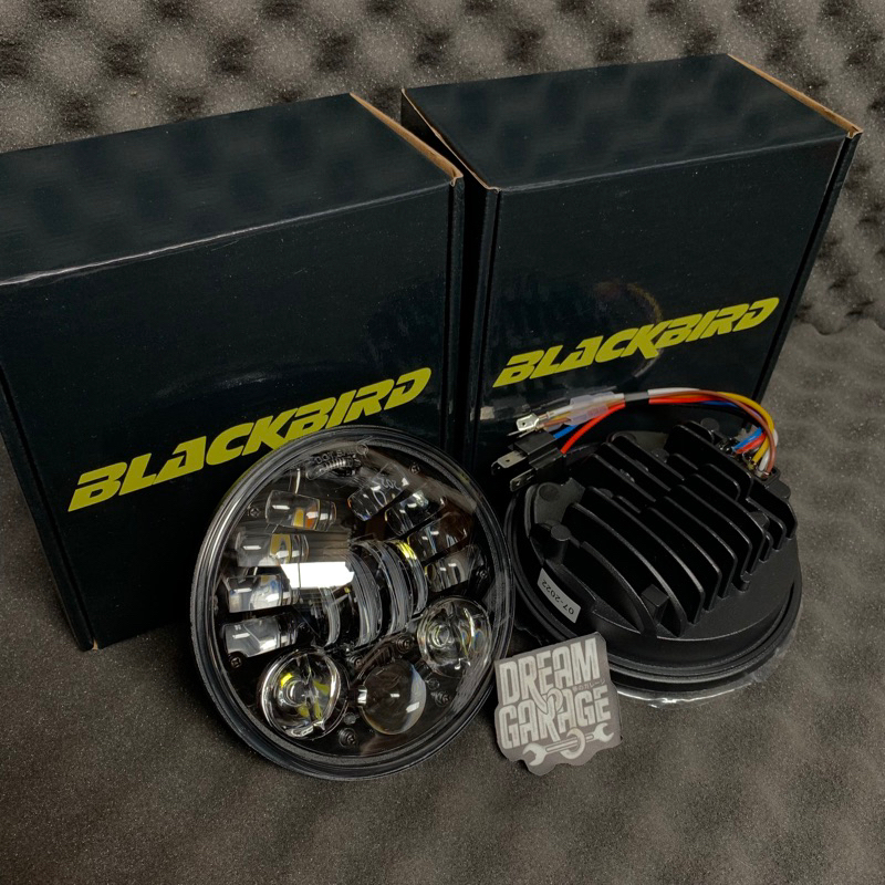 Lampu daymaker 16led 5.75inc BlackBird