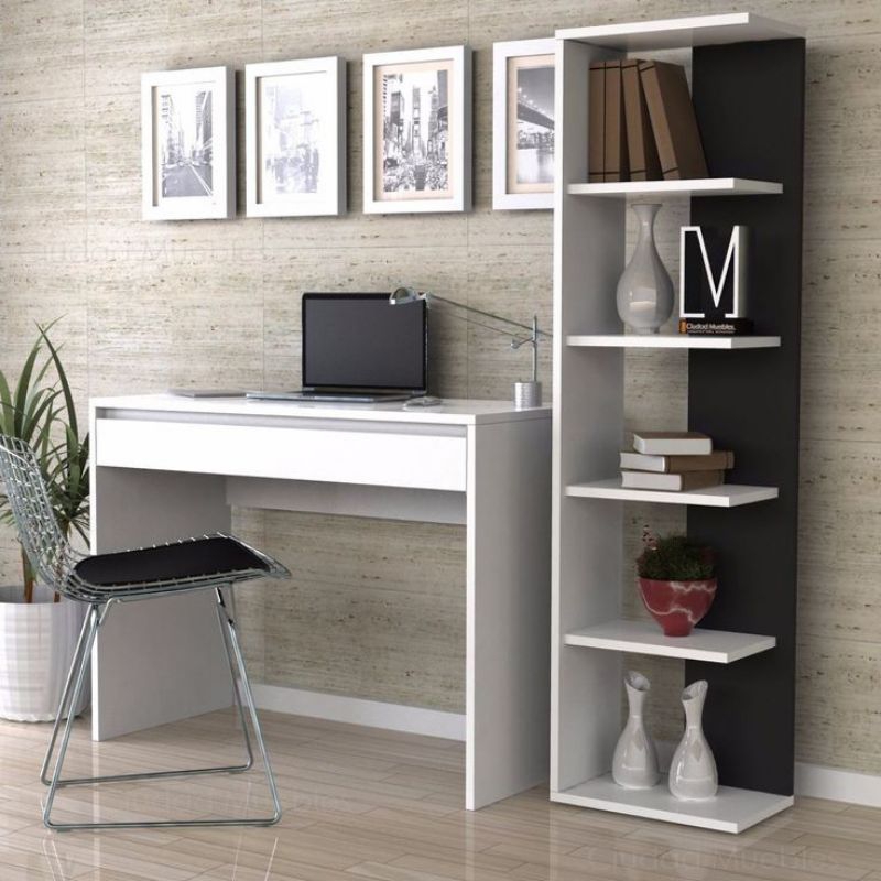 RNB003 MEJA BELAJAR/MEJA KERJA SUDAH TERMASUK RAK BUKU BAHAN KAYU JATI JEPARA (harga belum termasuk 