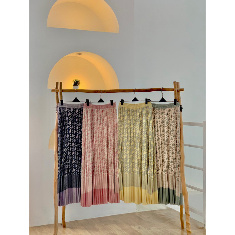 Rok plisket rania premium