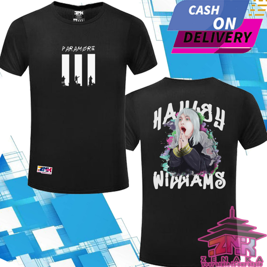 kaos pria dan wanita distro hayley williams paramore zenaka