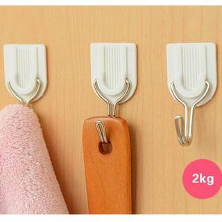 IKILOSHOP Hook 1 Set Isi 6 Gantungan Tempel Dinding Gantungan Hanger