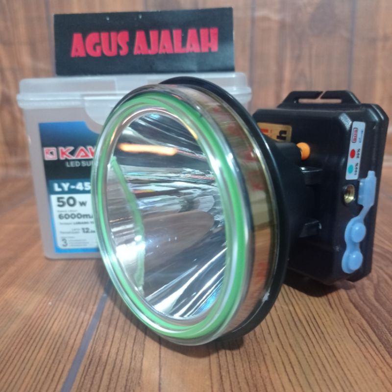 Senter Kepala Kawachi 50watt LY450A Waterproof