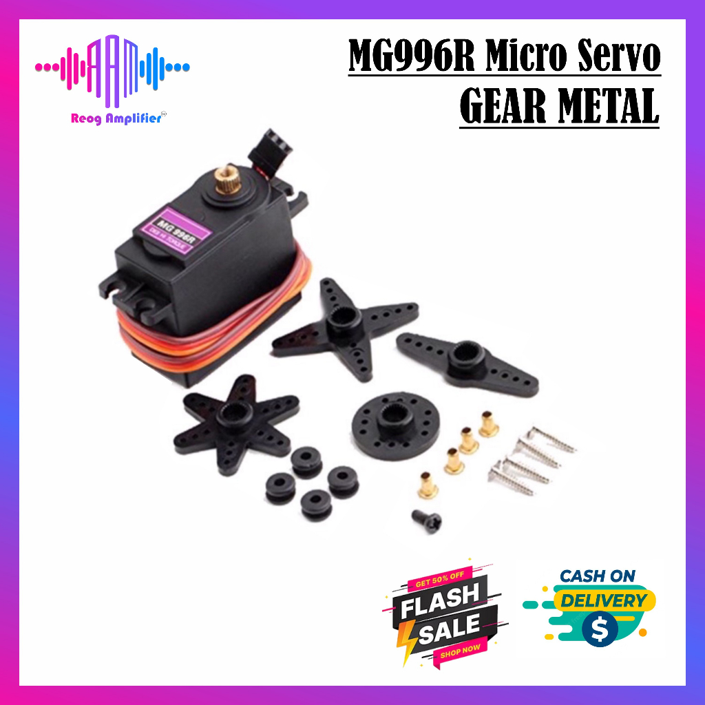 MG996R Micro Servo MG996 Metal Torque Arduino Gear Tower Pro Hi Servo Motor Boat Module Helicopter