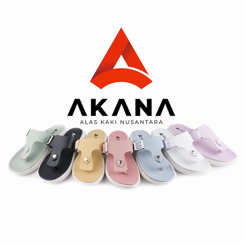 Sandal Birken Wanita Puyuh Japit Jepit Warna Pastel Sandal Cewek Casual Akana