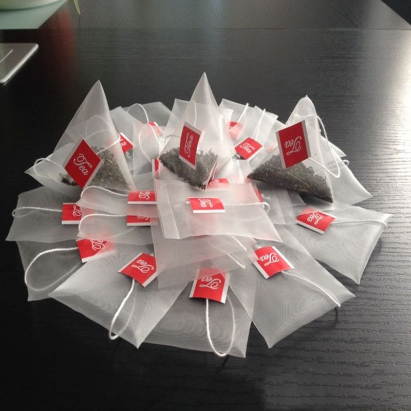 Kantong Teh Celup Segitiga Nylon / Pyramid Tea Bag