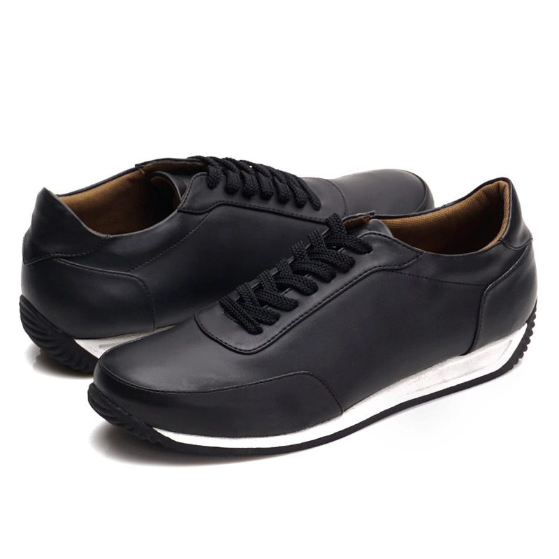 Sepatu Sneaker Pria Reylman Faster Black original