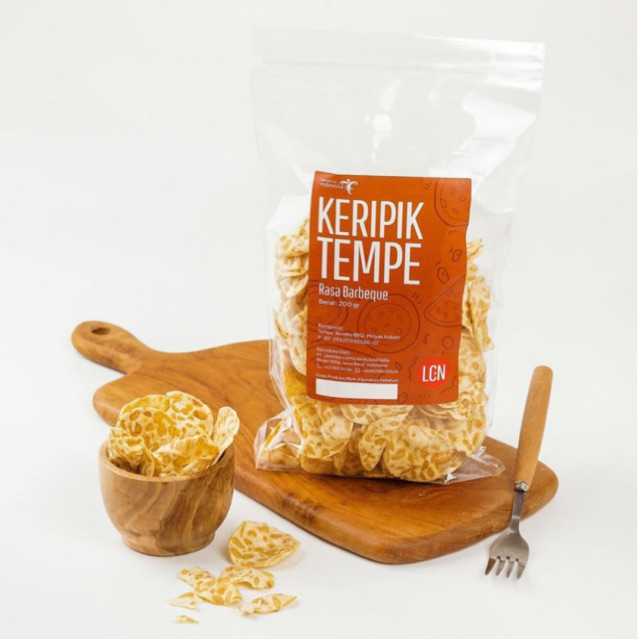 

Keripik Tempe LOW FAT Crispy LCN (Rasa Barbeque) - 200 Gram