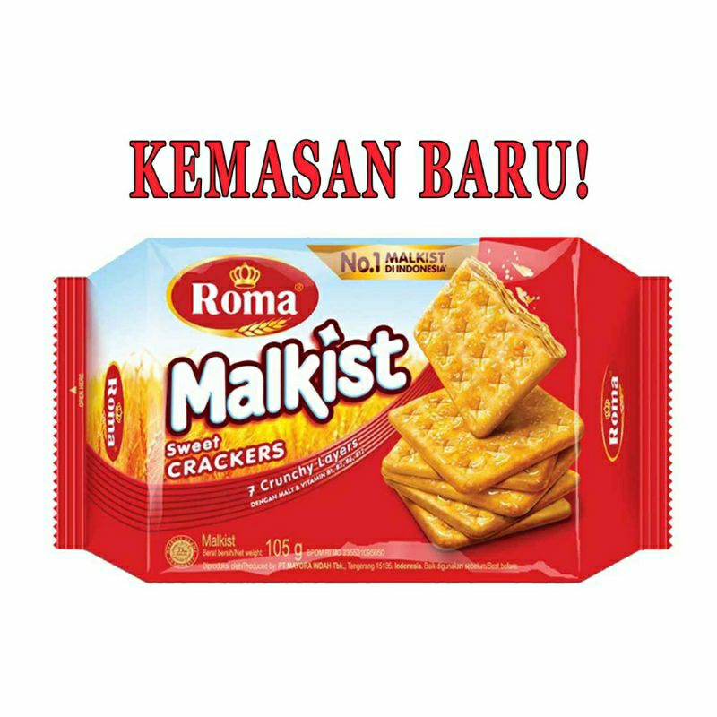 

Roma Malkist crackers 105g