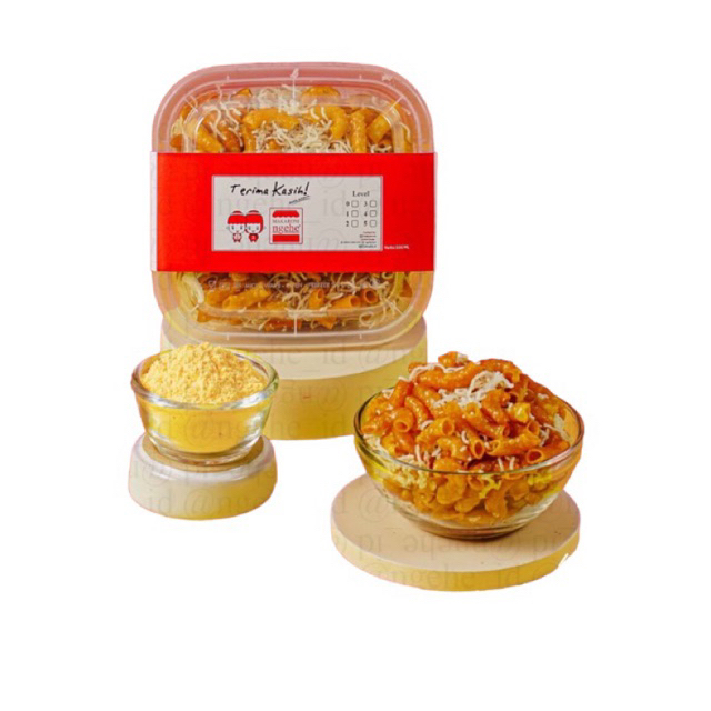 

Makaroni Ngehe Kering Mix Bihun Krenyes Kemasan Toples Small