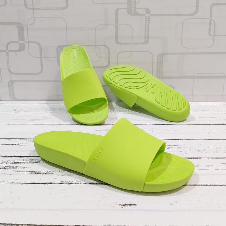 Sandal Crocs Splash Slide Women Sandal Slide Wanita Slip On