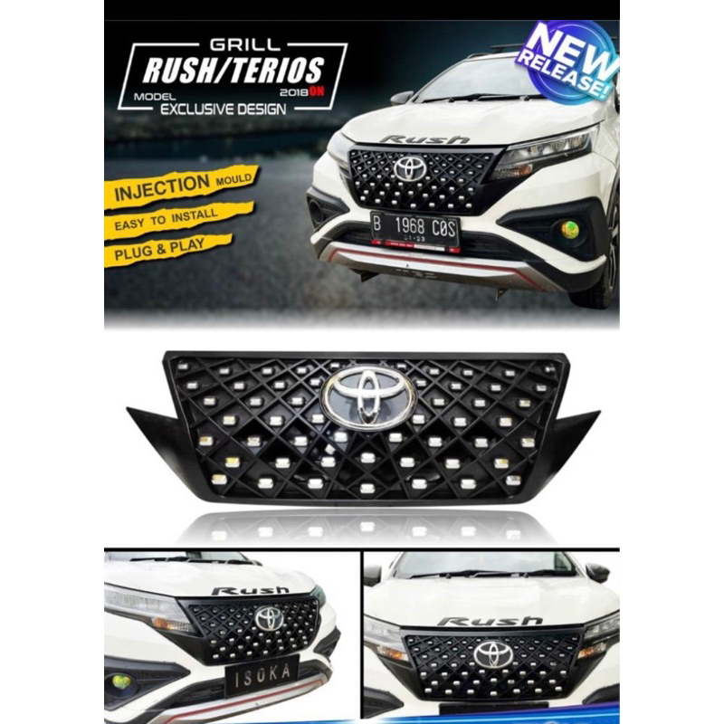 grill all new rush / grill rush 2018