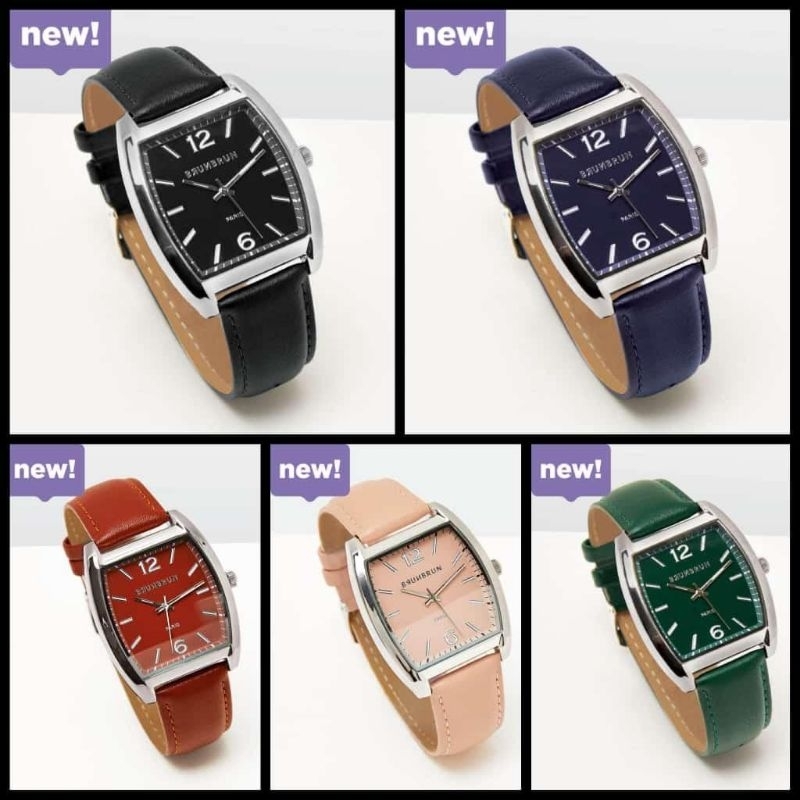 JAM TANGAN TERBARU BASILLE PROMO BRUNBRUN PARIS ORIGINAL