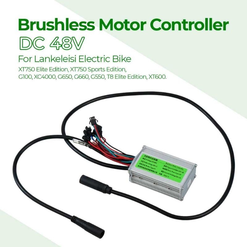 Brushless Motor Controller DC 48V for Lankeleisi Electric Bike - YCSH084-107-48XT750 Elite Edition, XT750 Sports Edition, G100, XC4000, G650, G660, G550, T8 Elite Edition dan XT600