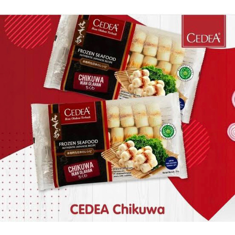 

Cedea Chikuwa mini (tray) cikuwa frozenfood