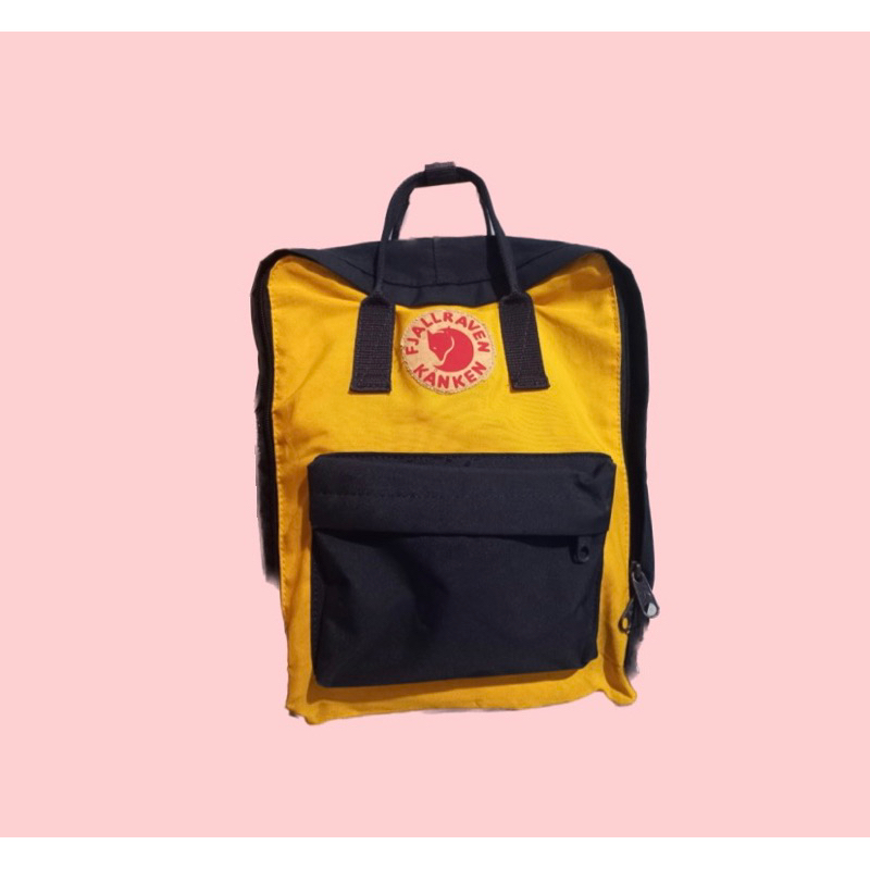 tas kanken navy yellow original 100%(SUDAH TERJUAL❗️)