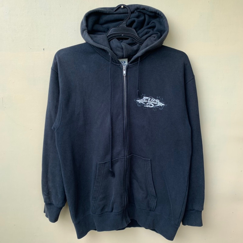 Hoodie Zipper Piko Original Thrift Second