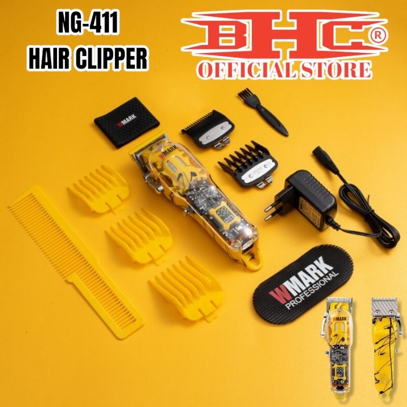 Wmark NG-411 Original Hair Clipper Mesin Pencukur Rambut Terlaris BHC SUPPLIER