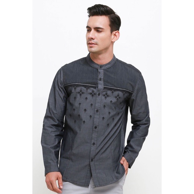 Baju Koko Cardinal Lengan Panjang Original