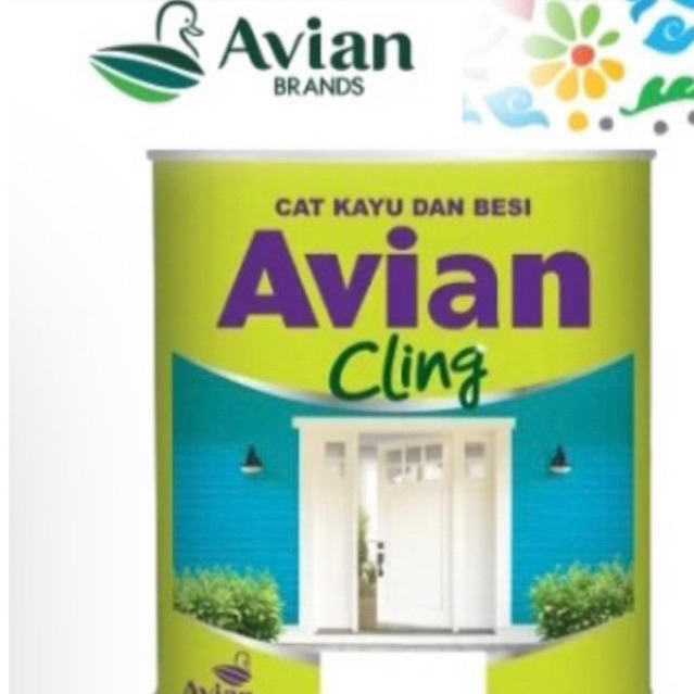 Cat Kayu dan Besi Avian Cling 0,85 liter