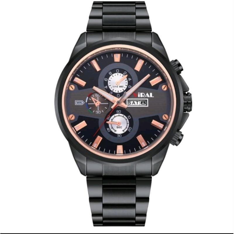 VIRAL? JAM TANGAN PRIA RANTAI TAHAN AIR