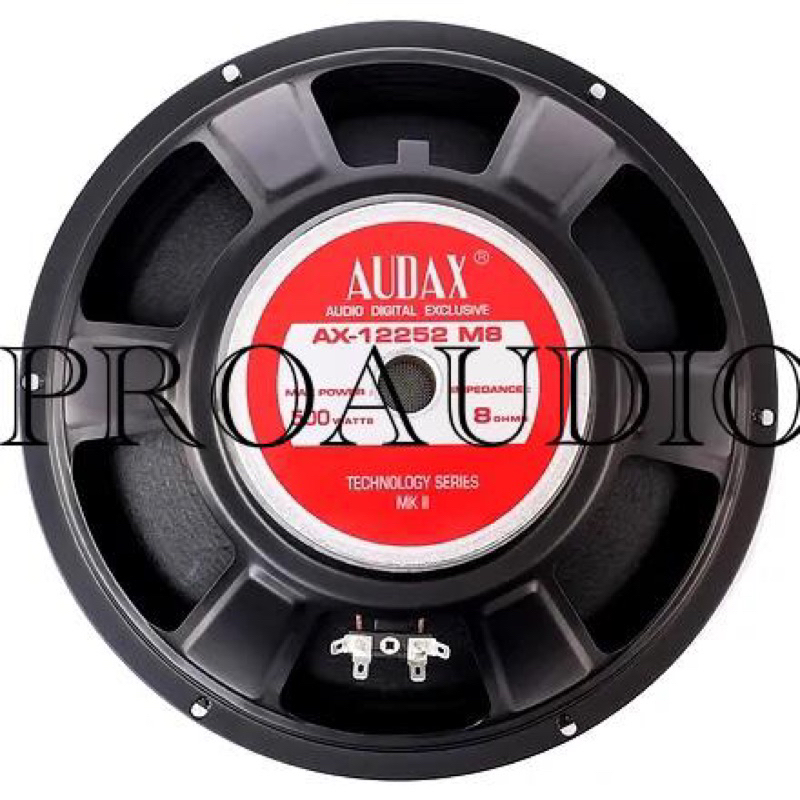 Komponen Speaker Audax 12 inch AX 12252 M8 original