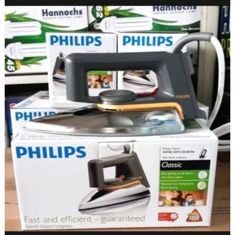 SETRIKA PHILIPS ELECTRIC DRY IRON CLASSIC HD 117/ PHILIPS HD1172