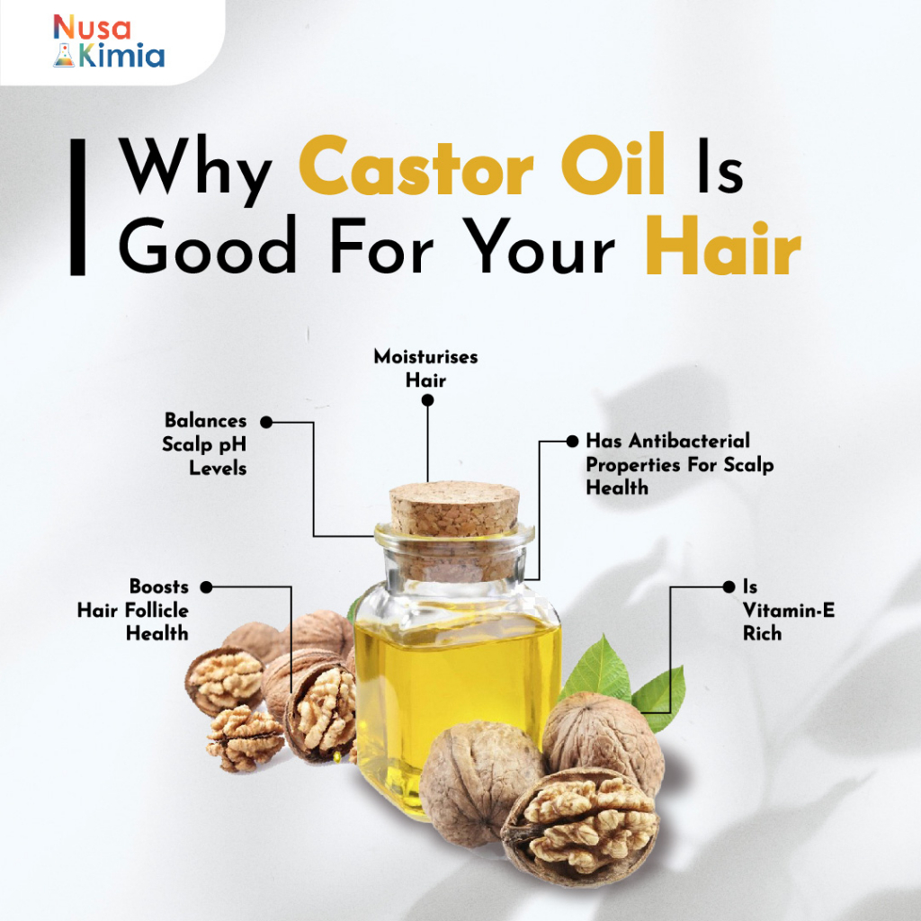 Castor Oil / Minyak Jarak Murni 500 ml