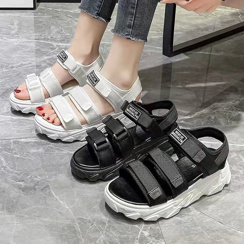 SANDAL GUNUNG WANITA KOREA CASUAL