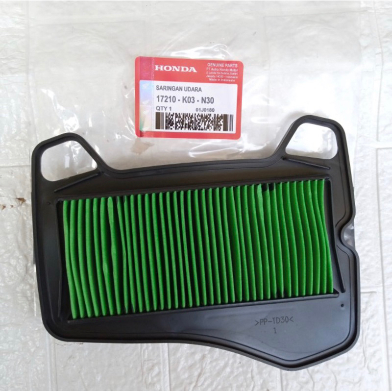 FILTER UDARA HONDA REVO FI - BLADE FI - SUPRA 125 FI K03 ORIGINAL