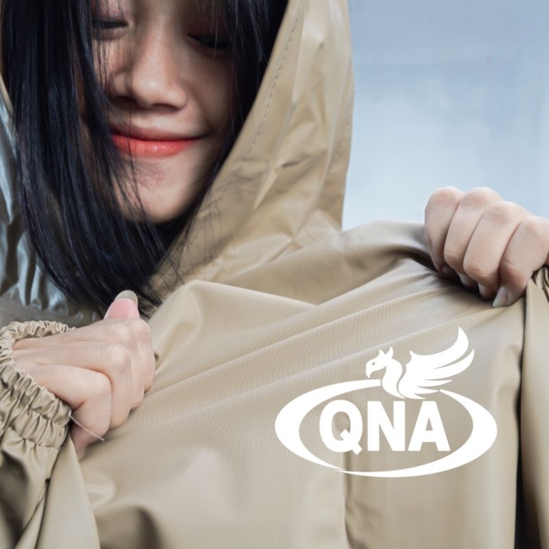 JAS HUJAN PONCO LENGAN TERBAIK Dewasa Pria Wanita By QNA Premium