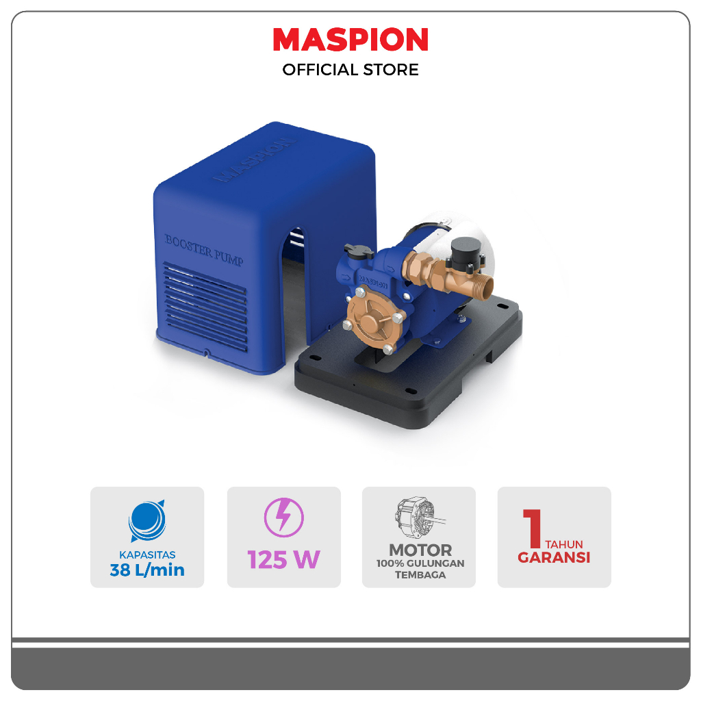 Maspion Mesin Air Pendorong Booster Pump MBP-131 AT