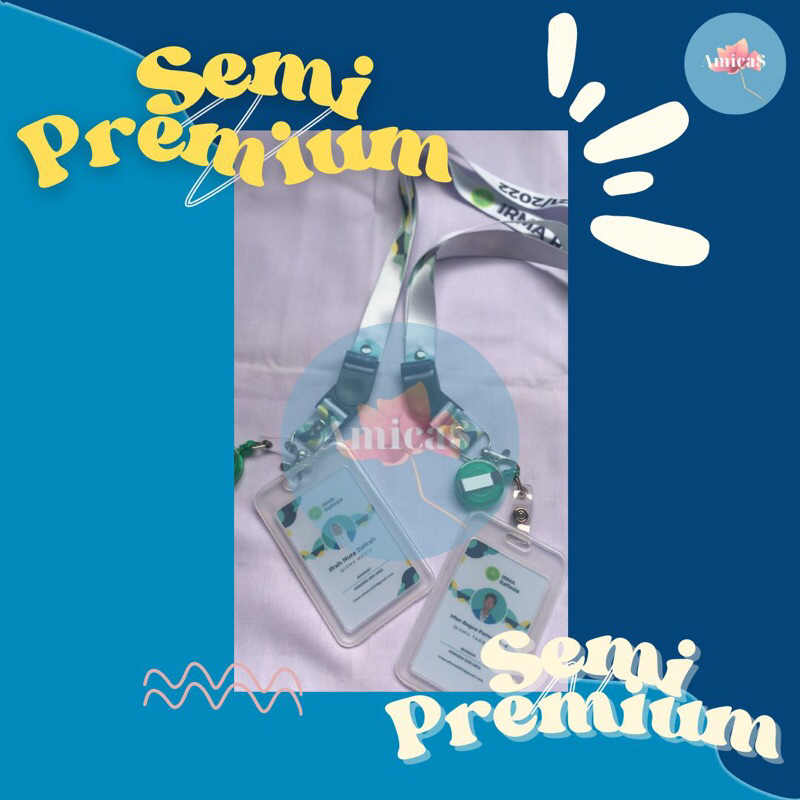 

Paket Semi Premium ID Card, Lanyard, Yoyo, Casing