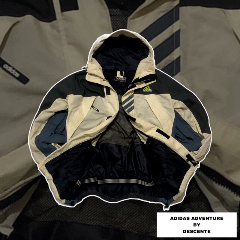 JAKET OUTDOOR ADIDAS ADVENTURE BY DESCENTE VINTAGE