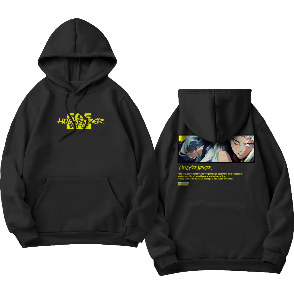 Holyrider 505 EROR Sweater Hoodie Distro Sablon DTF Fleece Cotton II Holyrider Jumper Hoodie 505 EROR II M-XXL (Pria &amp; Wanita) Free stiker&amp;Gantungan Kunci