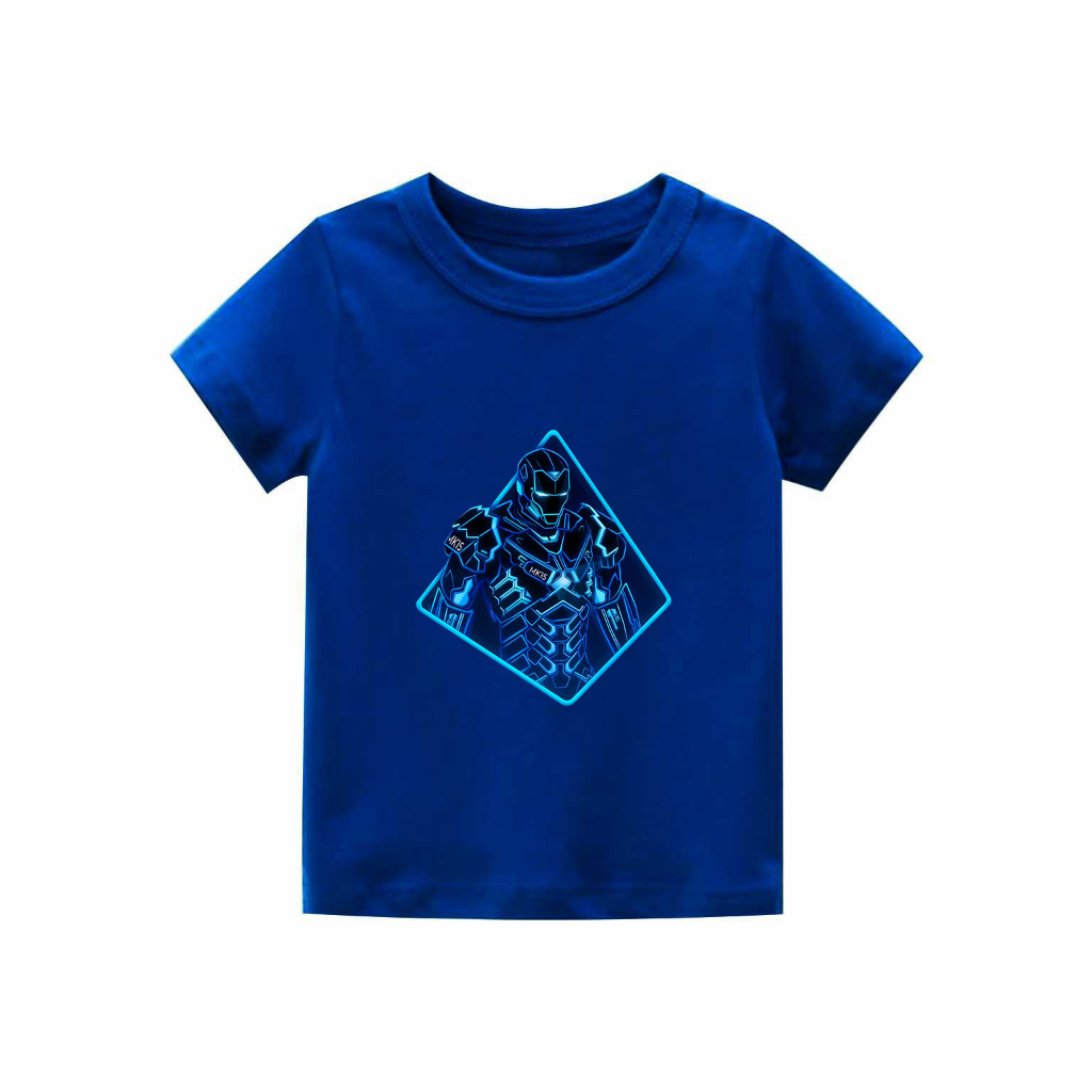 Kaos Anak laki-laki Ironman | kaos combed 30s printing | Kaos Distro anak