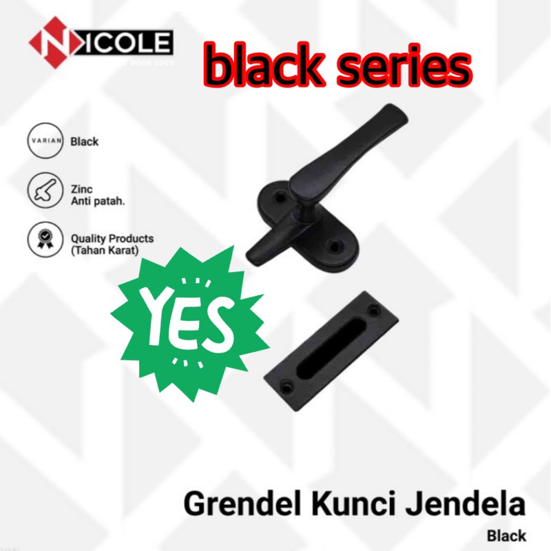 Promo PROMO STOK TERBATAS RAMBUNCIS JENDELA HITAM JUMBO GRENDEL SELOT KUNCI JENDELA RAMBUNCIS STAINLESS rambuncis jumbo stanlis dan hitam handle kunci jendela tarikan jendela kunci jendela selot jendela kunci pintu kunci selot kunci pintu grendel pencet