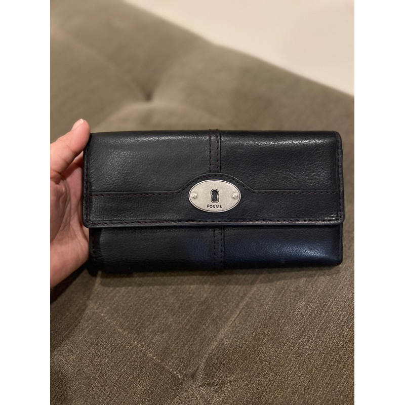 Fossil Wallet Maddox Hitam