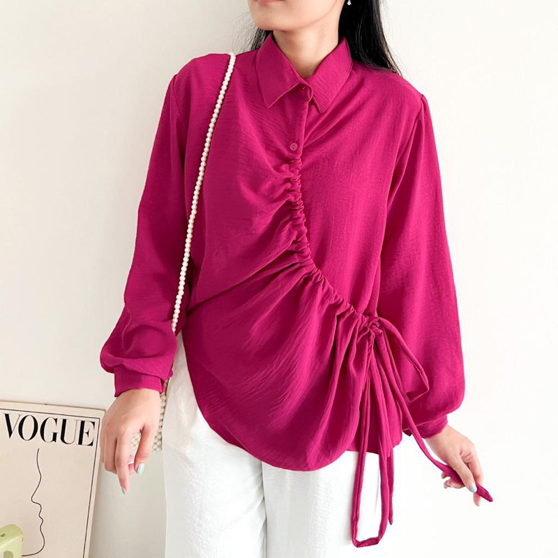 BLOUSE SERUT CRINKLE