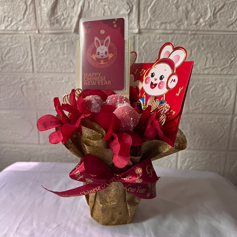 

Bloombox Mini Blooming Angpao Rabbit [CNY edition]