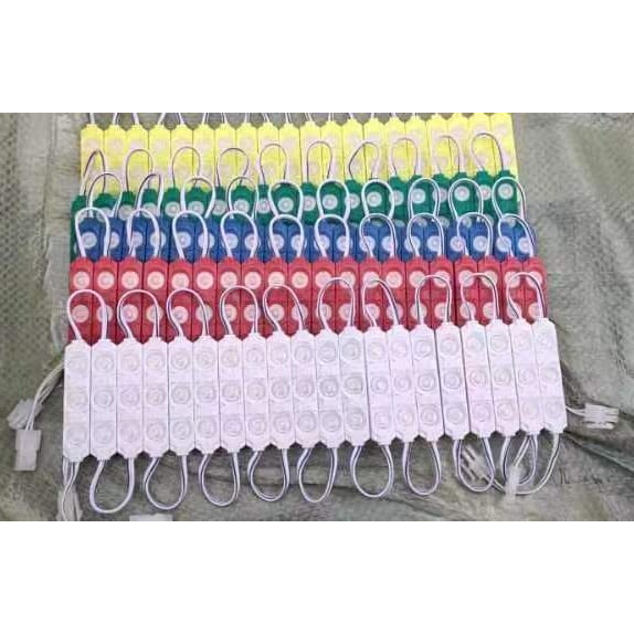 100Pcs Modul 7416 3 Mata Led 2835 220V - Warna