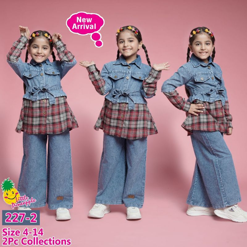 Setelan Kemeja Jeans, Celana Jeans LP