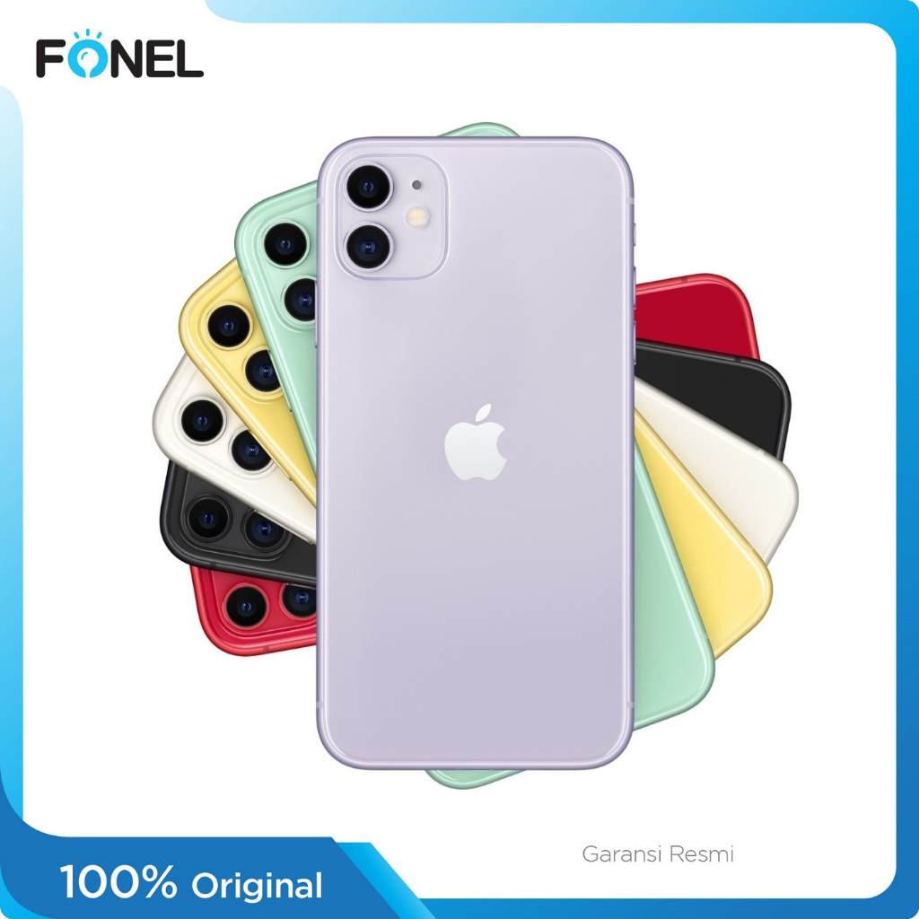 Apple iPhone 11 128GB [Garansi Resmi Ibox Indonesia]