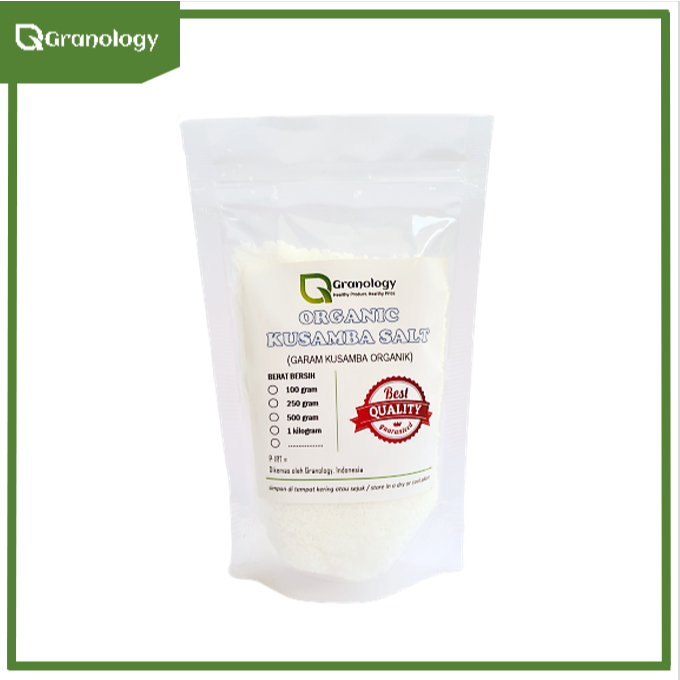 Garam Kusamba Organic / Organic Kusamba Salt (250 gram) by Granology