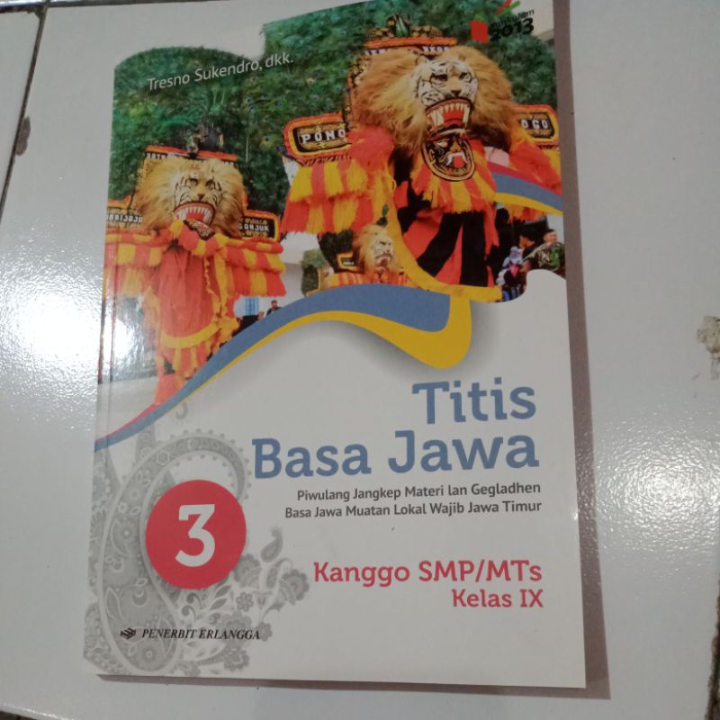 TITIS BAHASA JAWA UNTUK KELAS 3 SMP