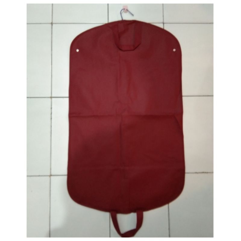 cover jas pelindung jas sarung jas merah maroon